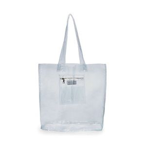 Steve Madden clear Bobvy tote